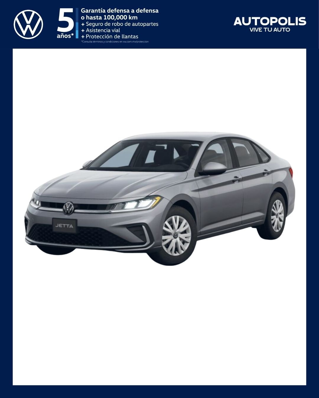 Jetta Trendline 2026 1.4 L TSI 150 Hp Tiptronic 8